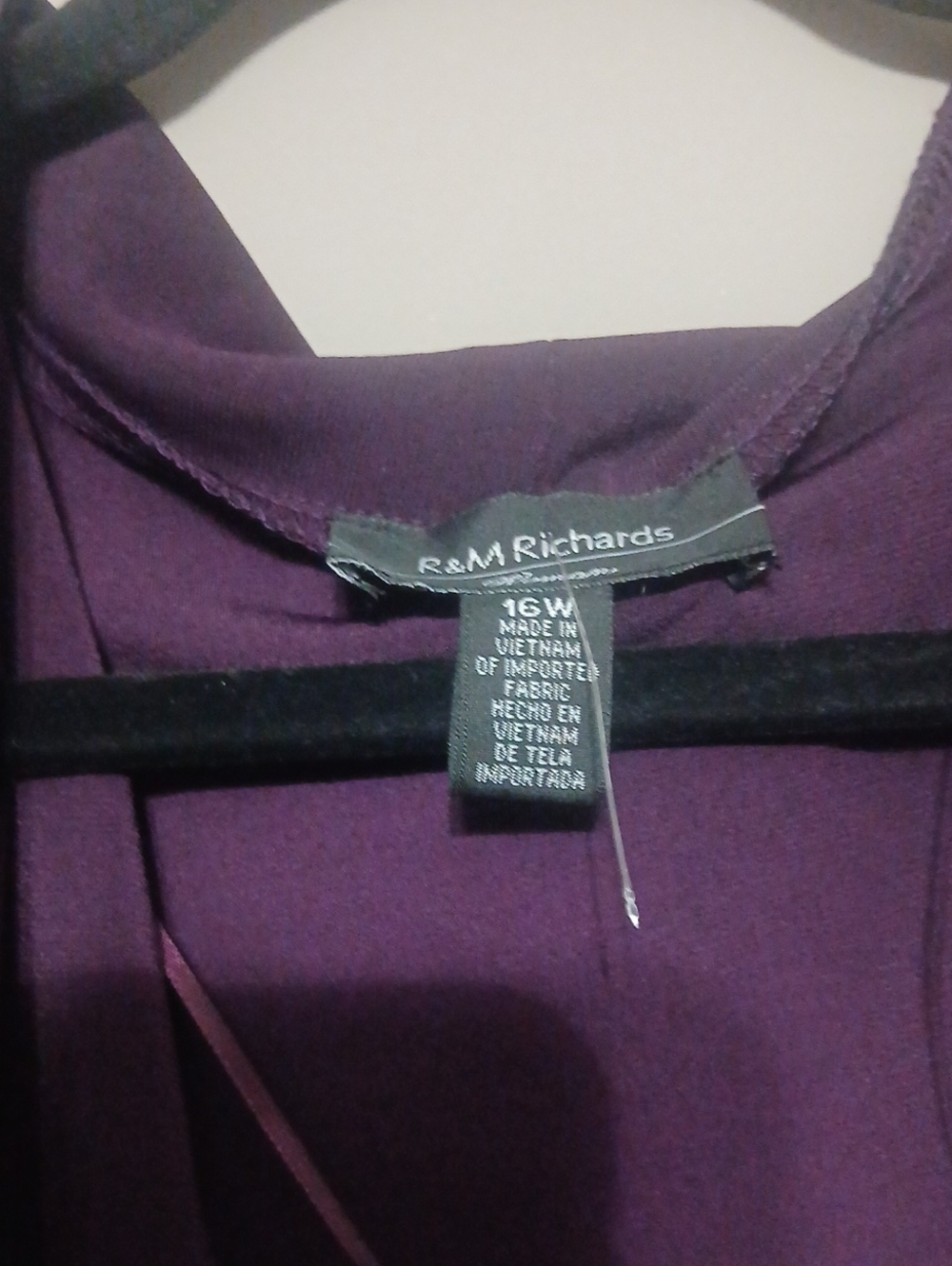 Purple Embellished Neck Sleeveless Dress with Matching Jacket - Picture 6 of 12
